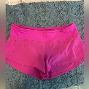 Lululemon pink shorts